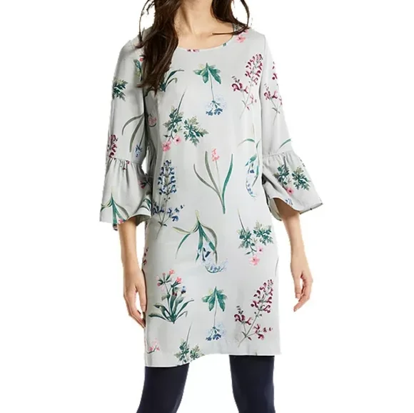joules grey floral dress Joules Grey Floral Heather Dress